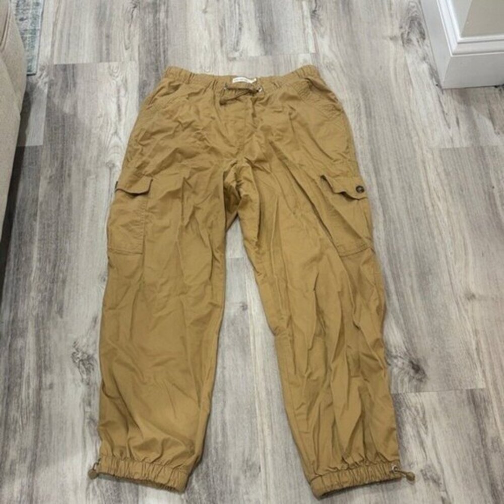 Avec Les Filles women's Khaki Cargo joggers size medium NWT